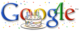 祝・Google４周年！